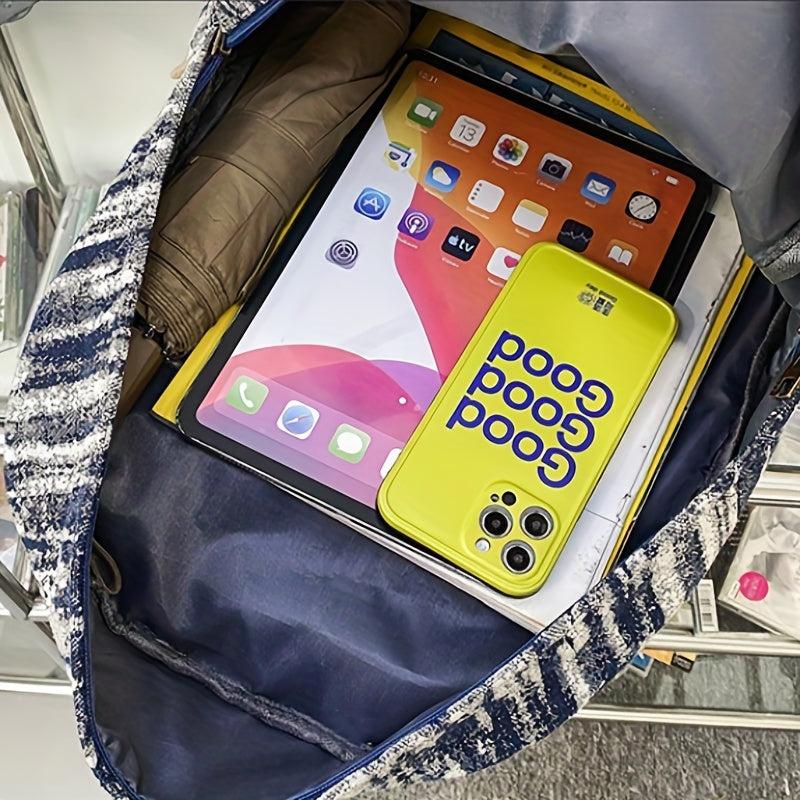 Casual Denim Travel Backpack for Students