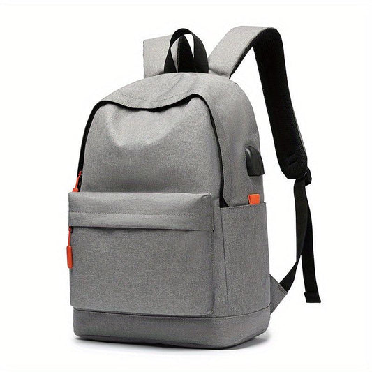 Casual Oxford Cloth Backpack Large Capacity Schoolbag Travel Bag
