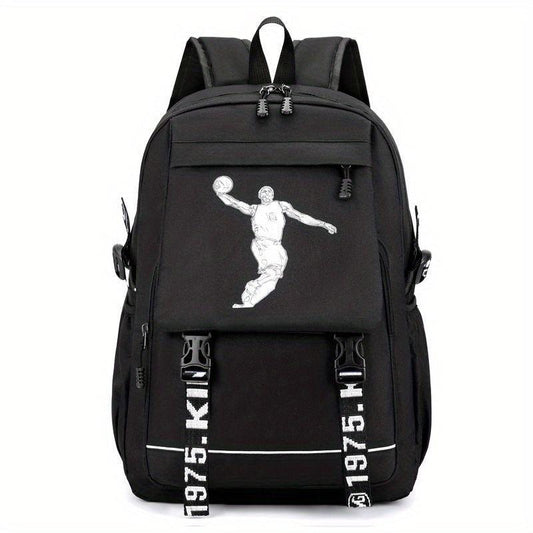 MezyTicky Casual Sports Backpack Large Capacity Waterproof Schoolbag