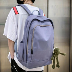 Vintage Casual Backpack School Bag Large Capacity All match Backpack