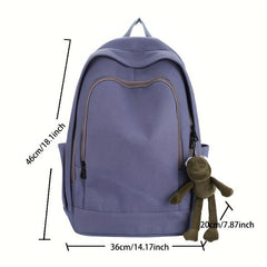 Vintage Casual Backpack School Bag Large Capacity All match Backpack