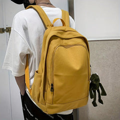 Vintage Casual Backpack School Bag Large Capacity All match Backpack