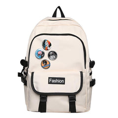 Men's Casual Backpack with Side Pocket for Student