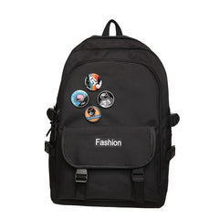 Men's Casual Backpack with Side Pocket for Student