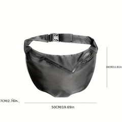 Large Capacity Canvas Shoulder Bag Dumpling Messenger Bag