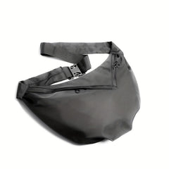 Large Capacity Canvas Shoulder Bag Dumpling Messenger Bag
