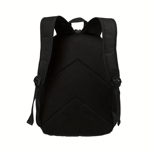 Space Rocket Pattern Backpack Men's Laptop Women's Personality Backpack