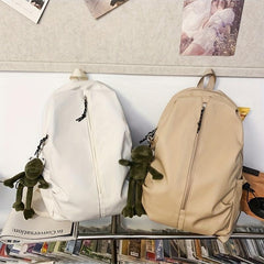 Casual Backpack High School College Student Schoolbag Large Capacity