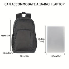 Large Capacity 45 72 Cm Laptop Backpack Waterproof Lightweight Bookbag For Men