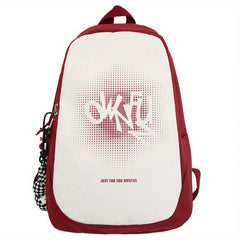 Casual Summer Backpack for Female Students, Large Capacity