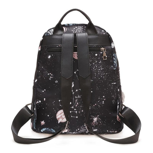 Casual Small Backpack Oxford Cloth Travel Out Shopping Backpack Female Gift Bag