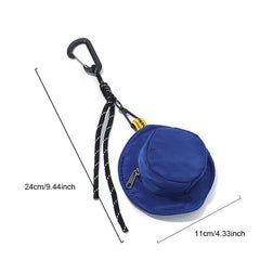 Portable Hat Shape Coin Purse Mini Small Storage Bag