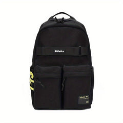Solid Schoolbag for Students Large Capacity Backpack