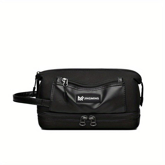 Portable Travel Storage Bag Dry Wet Separation Wash Toiletry Cosmetics Bag