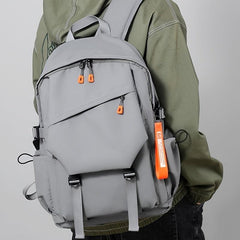 Casual Large Capacity Backpack With USB Charging Port