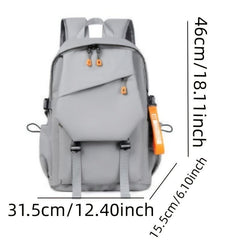 Casual Large Capacity Backpack With USB Charging Port