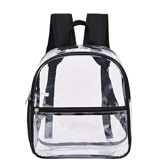 Transparent PVC Waterproof Backpack Lightweight Portable Bag