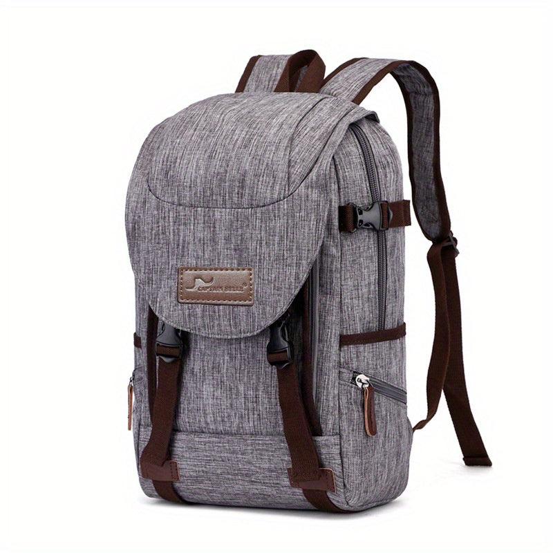 Casual Backpack w/ Earphone Port & Large Capacity