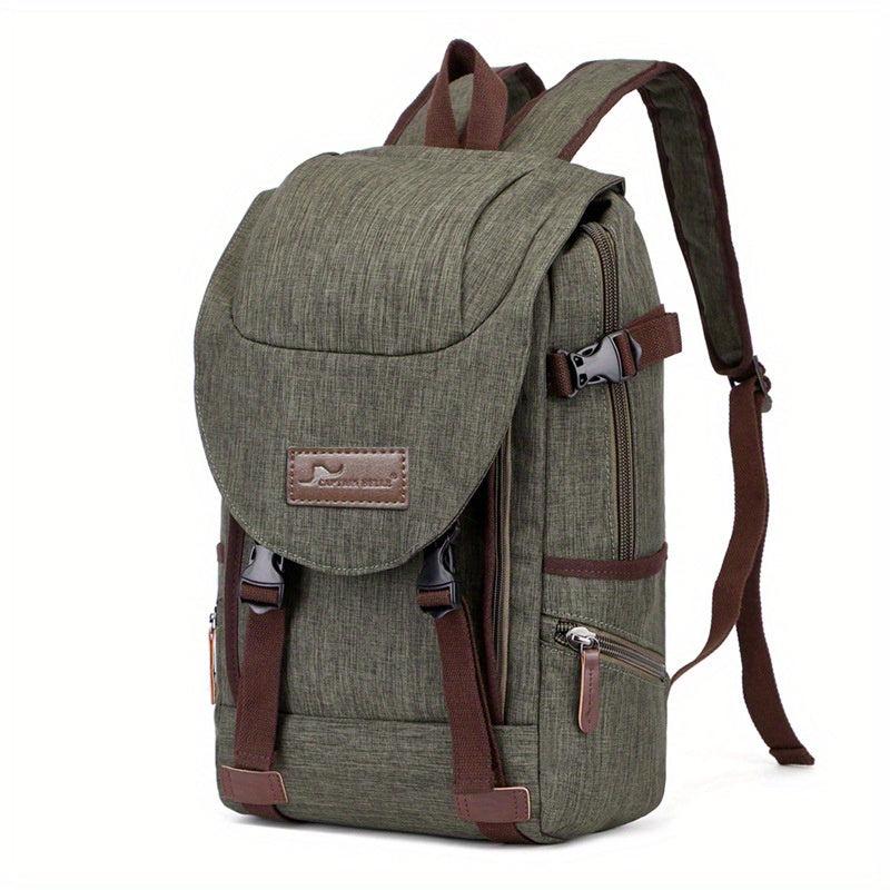Casual Backpack w/ Earphone Port & Large Capacity