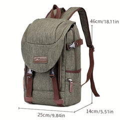 Casual Backpack w/ Earphone Port & Large Capacity