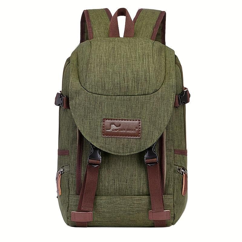 Casual Backpack w/ Earphone Port & Large Capacity