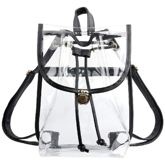 Adjustable Drawstring Bag for Daily Commuting and Stadium Security