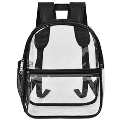 Fashion Transparent Women's PVC Backpack Large Capacity Waterproof Bag