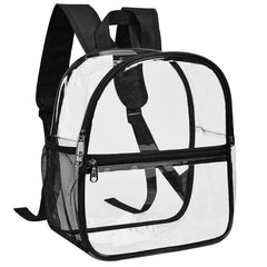 Fashion Transparent Women's PVC Backpack Large Capacity Waterproof Bag