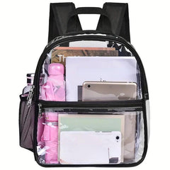 Fashion Transparent Women's PVC Backpack Large Capacity Waterproof Bag