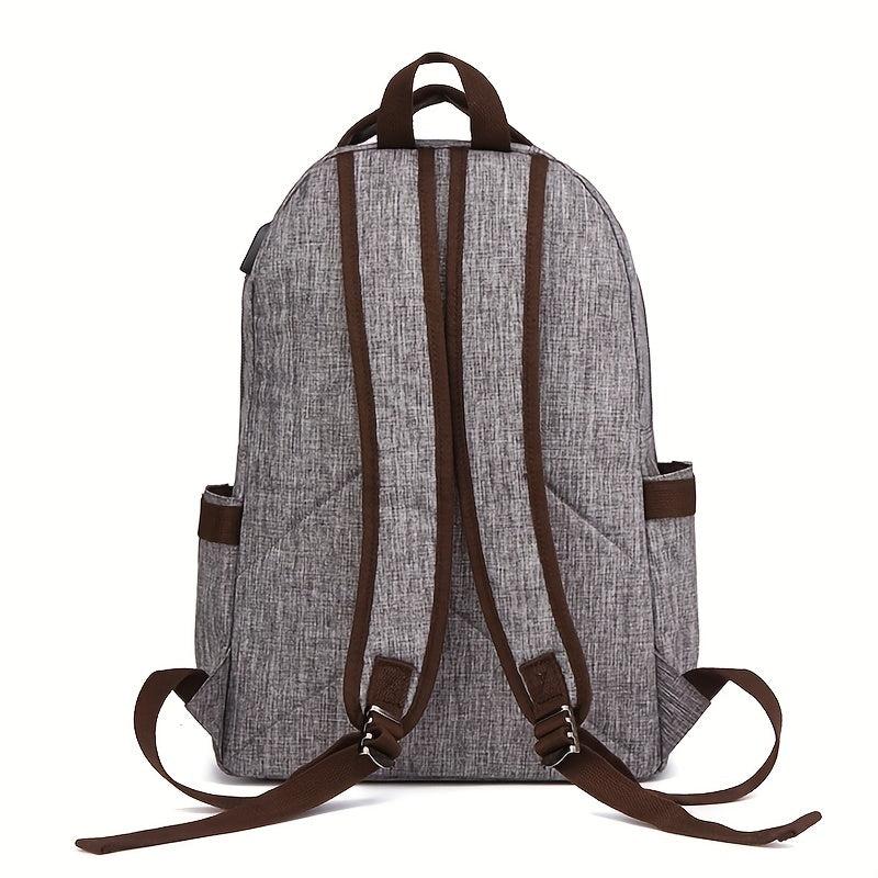 Business Casual Backpack with USB Charging Port