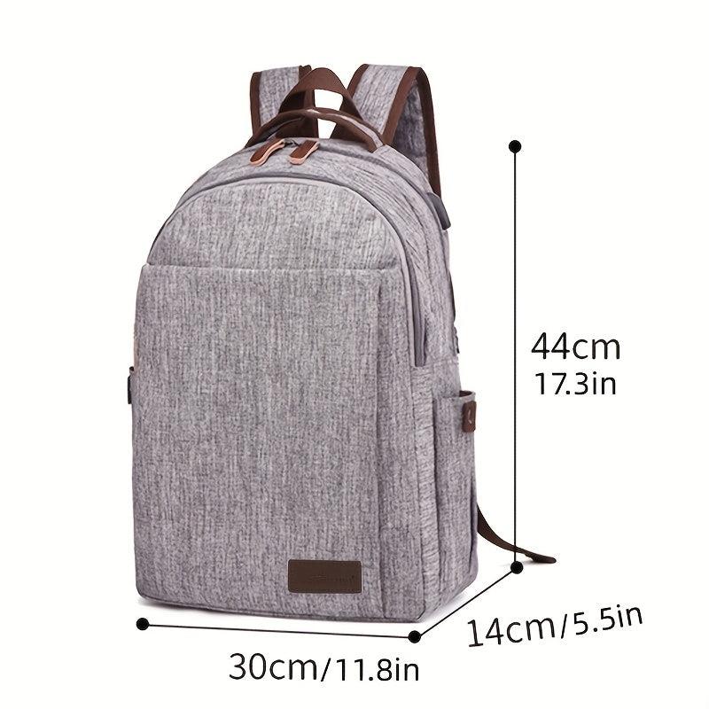 Business Casual Backpack with USB Charging Port