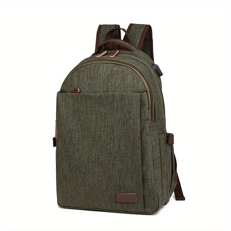 Business Casual Backpack with USB Charging Port