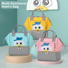 Multifunctional Mommy Bag Bottle Insulated Bag Double Layer