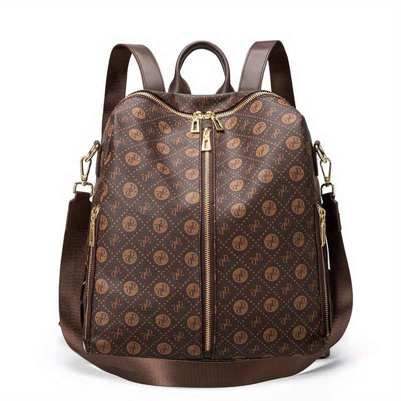 Multifunctional Backpack Handbag Sling Bag 3 In 1 Use Bag Plaid Pattern Bag