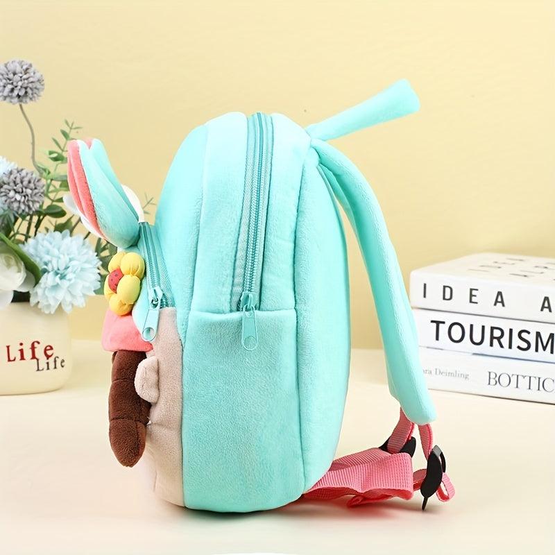 Cartoon Girl Shape Kids Backpack for Kindergarten Students