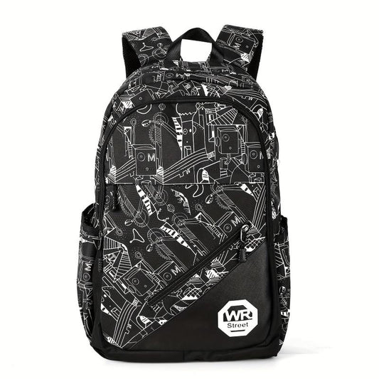 Lightweight College Laptop Backpack Large Capacity Travel Bag