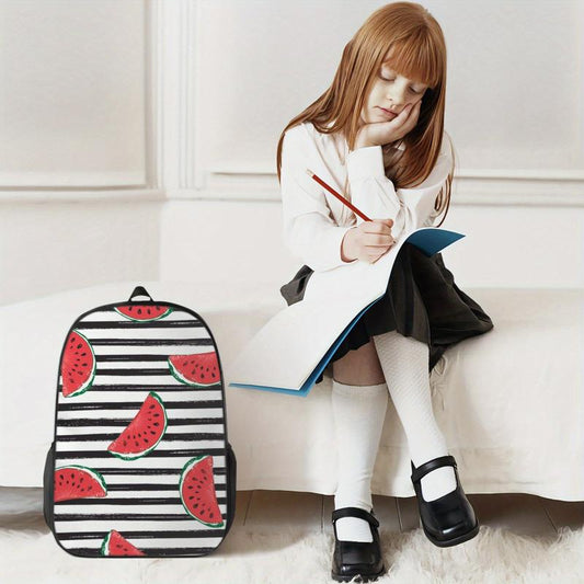 18 Cm Graphic Print Bookbags Assorted Colors Lightweight Schoolbags For Kids