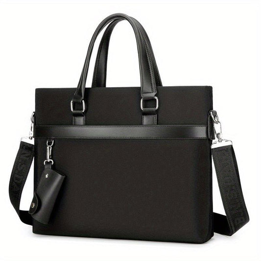 Men's Business Briefcase Tote Bag Shoulder Crossbody Handbag