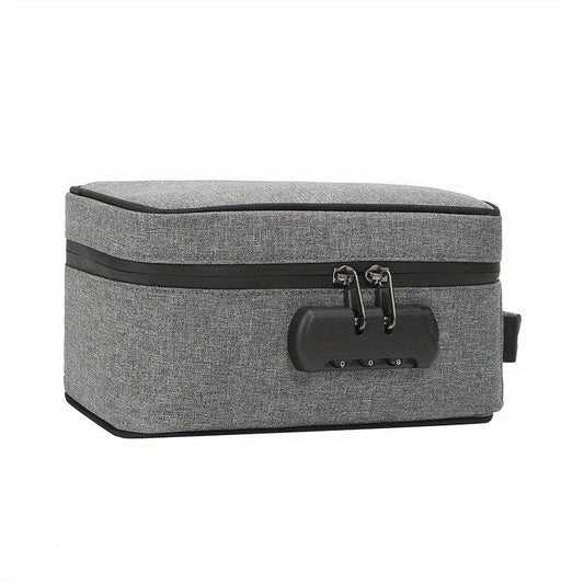 1pc Password Lock Smell Proof Bag Case Storage Bag for Travel