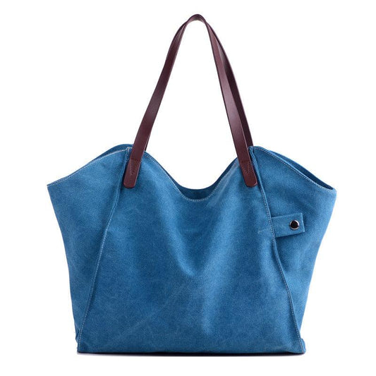 Canvas Style Large Capacity Men's Bag Shopping Bag Shoulder Bag
