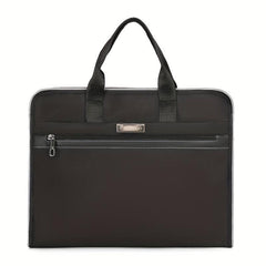 Large Capacity Nylon Briefcase for Office Meetings