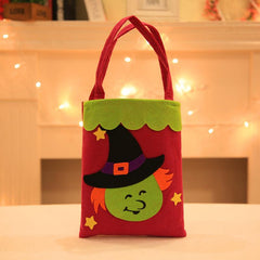 Halloween Gift Bag Tote Bag Pumpkin Ghost Cat Spider Pouch