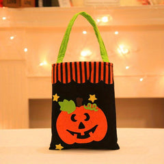 Halloween Gift Bag Tote Bag Pumpkin Ghost Cat Spider Pouch