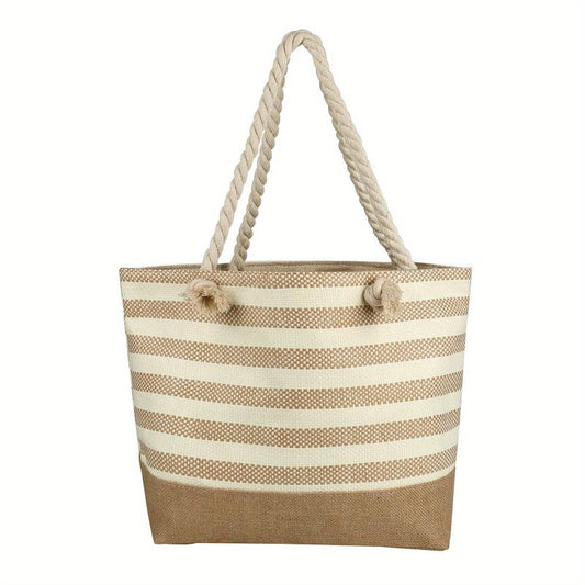 Extra Large Beach Tote Handbag Zipper Travel Swimming Yoga Camping Waterproof