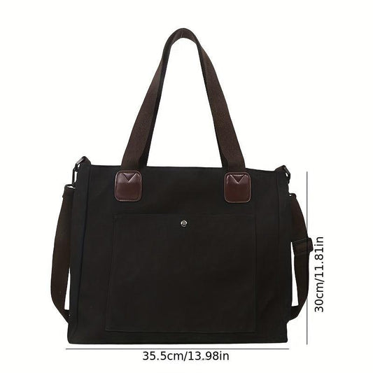 Men's Large Capacity Tote Bag Shoulder Bag