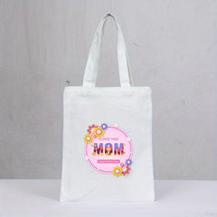 Custom Pattern Canvas Shoulder Bag - Mother's Series