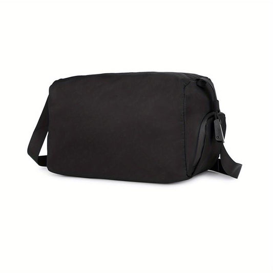 Casual Nylon Crossbody Bag Large Capacity Fitness Messenger Bag