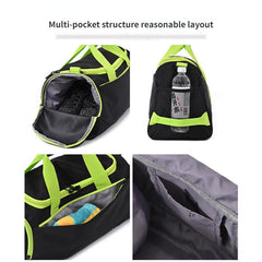 Waterproof Gym Bag with Shoe Compartment for Yoga Fitness Exercise