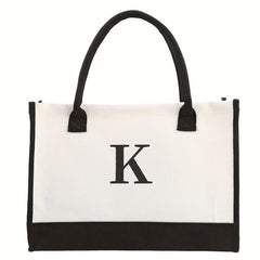 Canvas Tote Bag Handbag Large Capacity Beach Shopping Wedding Birthday Gift