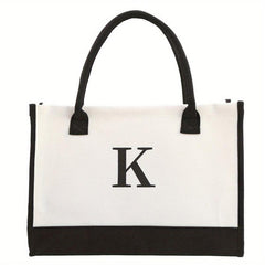 Canvas Tote Bag Handbag Large Capacity Beach Shopping Wedding Birthday Gift